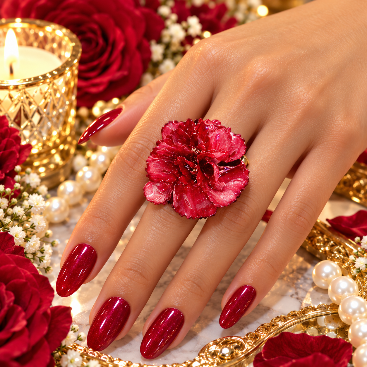 Floral Ruby / Rubí Floral