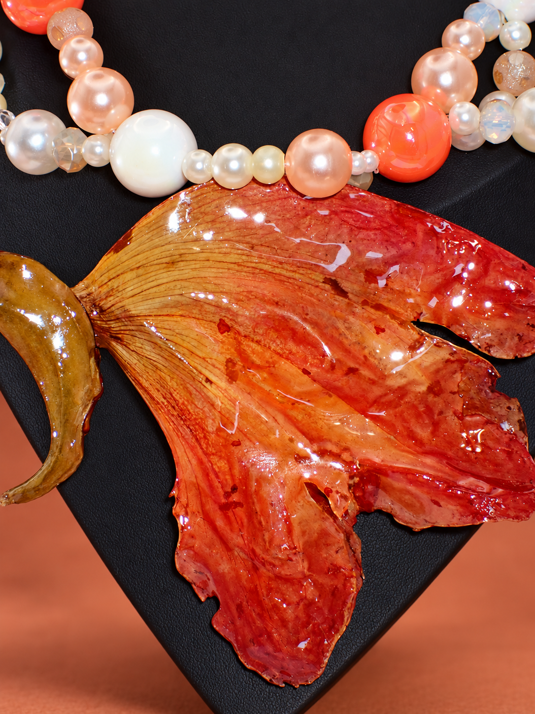 Tropical Sunset / Collar artesanal - Image 2