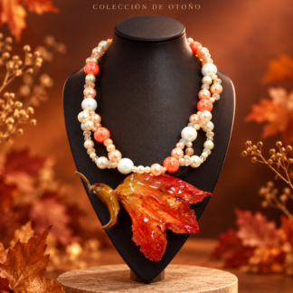 Tropical Sunset / Collar artesanal